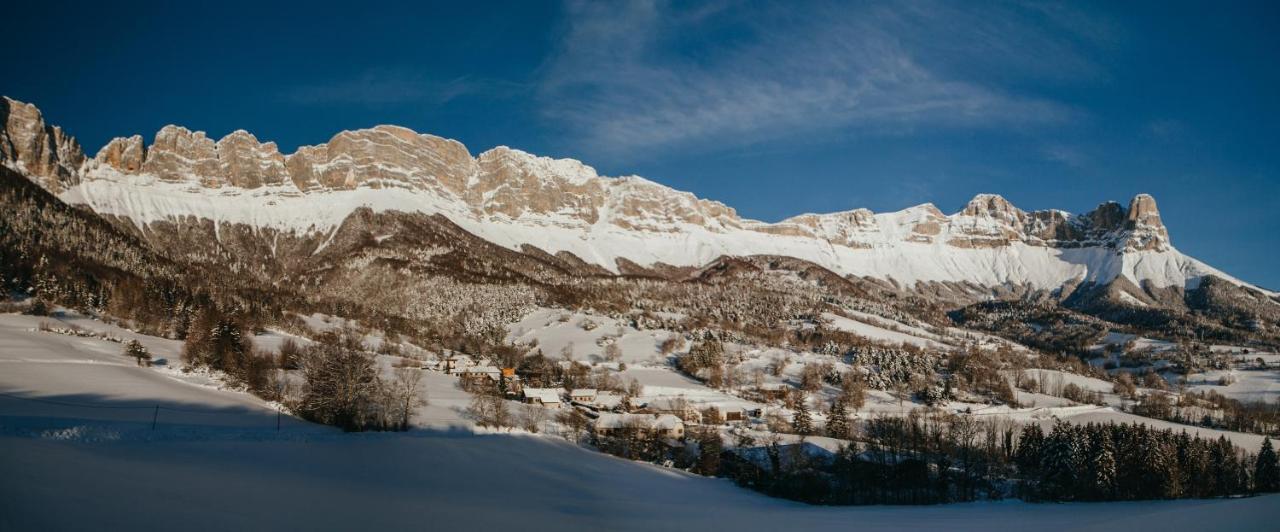 Eterpa Les Chalets De Pre Clos En Vercors Saint-Andéol Eksteriør bilde