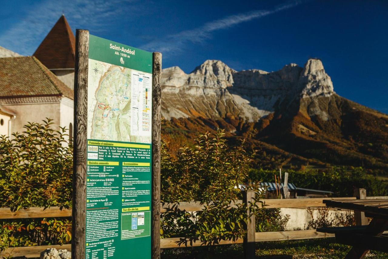 Eterpa Les Chalets De Pre Clos En Vercors Saint-Andéol Eksteriør bilde