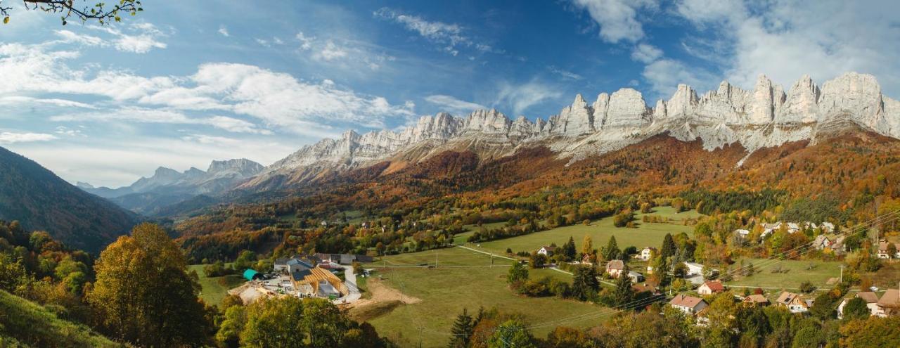 Eterpa Les Chalets De Pre Clos En Vercors Saint-Andéol Eksteriør bilde