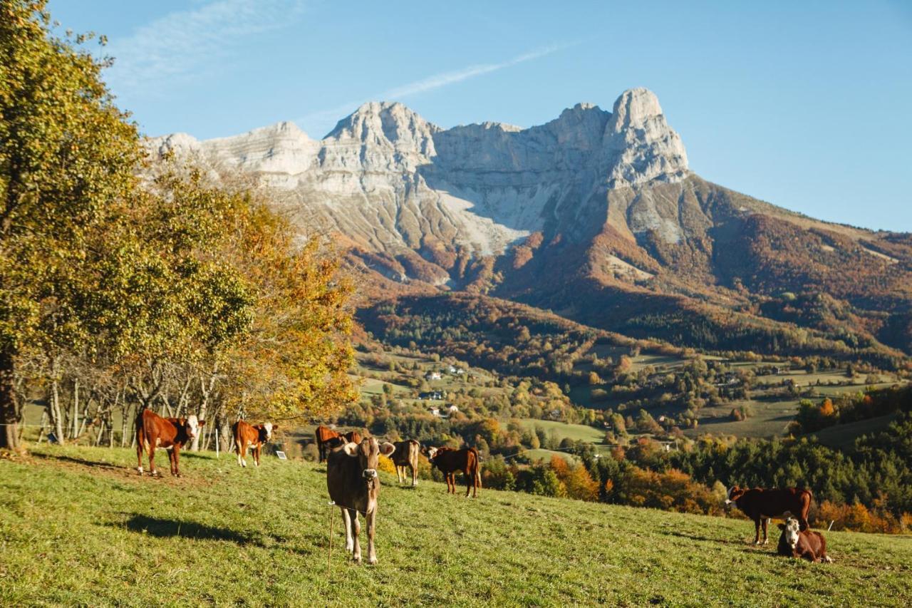 Les Chalets De Pre Clos En Vercors Saint-Andéol Eksteriør bilde